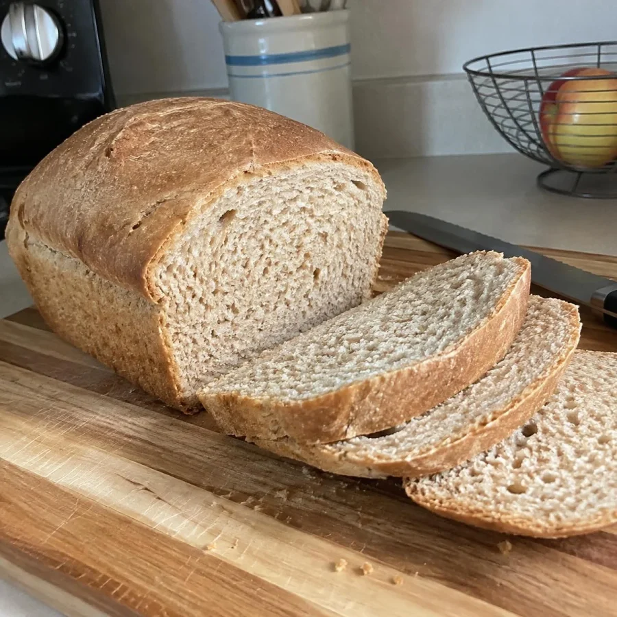 Fresh Milled Honey Wheat Bread